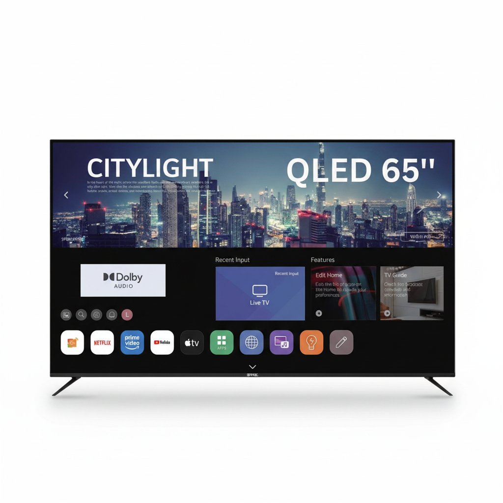 Dayani Super Product TECSONIC PREMIUM WEB OS QLED LED SMART TV 65"