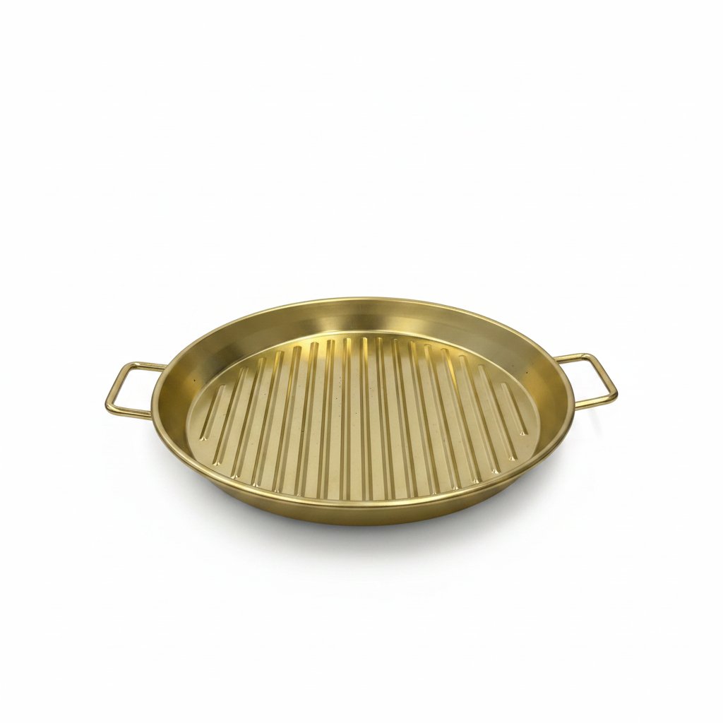 Dayani Super Product SS GRIL PAN GOLD