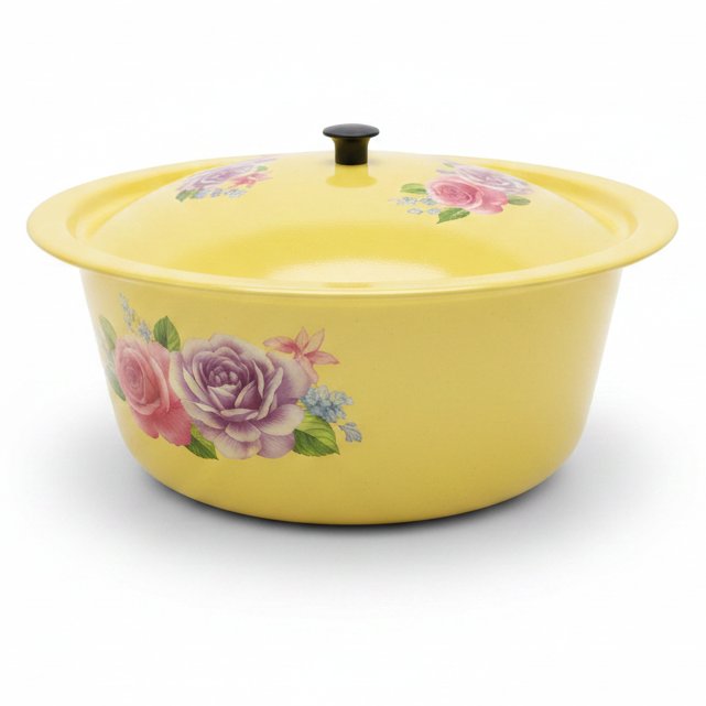 Dayani Super Product ENAMAL BOWL LID L