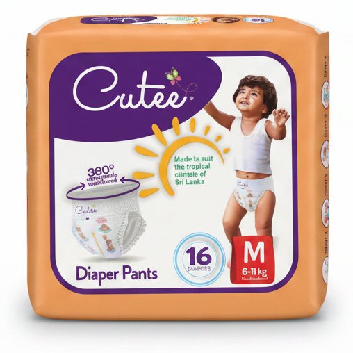 Dayani Super Product DIAPER PANTS M 16