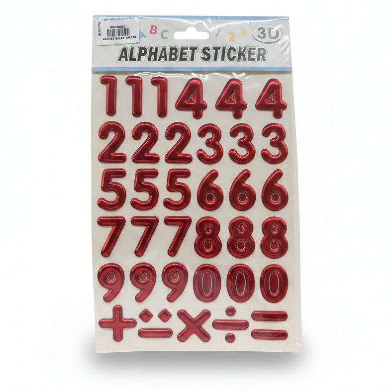 Dayani Super Product ALPHABET STICKER ABC