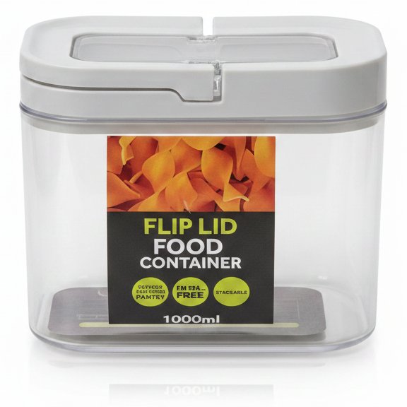 Dayani Super Product FLIP FOOD CONTAINER 1000ML
