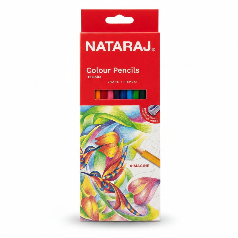 Dayani Super Product NATARAJ COLOUR PENCIL 24