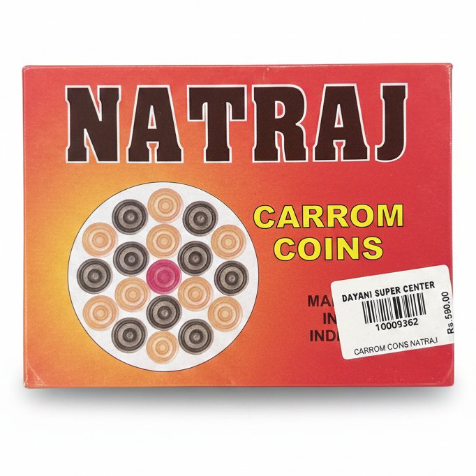 Dayani Super Product CARROM COINS NATRAJ