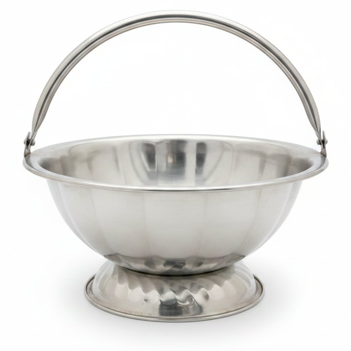 Dayani Super Product SILVER FLOWER BACKET 02