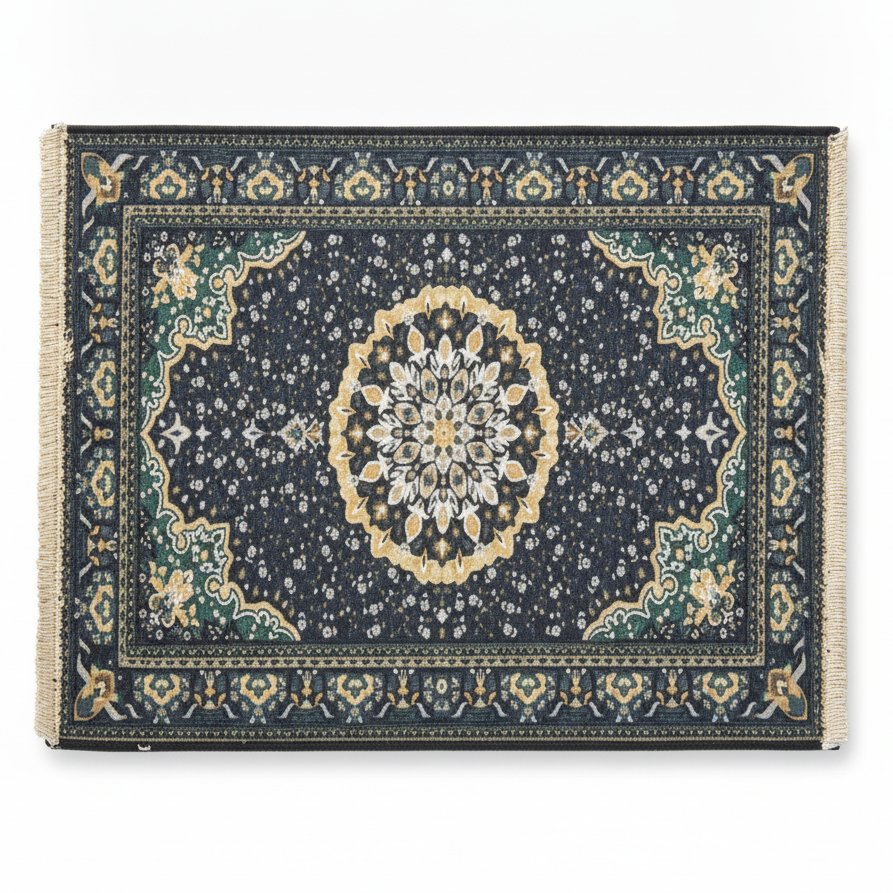 Dayani Super Product VELVAT TASSEL CARPAT SQ