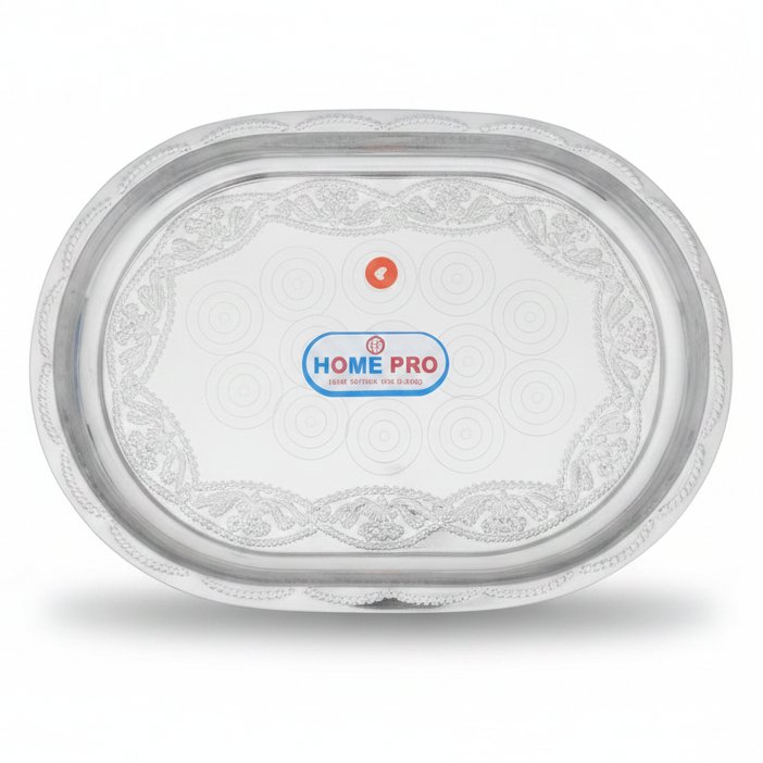 Dayani Super Product SILVER OVEL TRAY 04