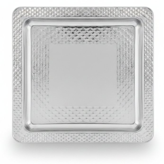 Dayani Super Product NZ SILVER TRAY SQ 47X34