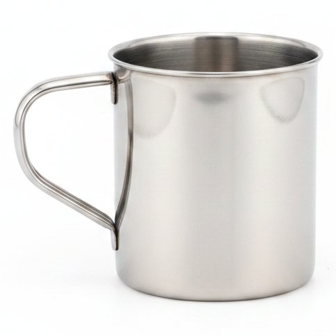 Dayani Super Product SILVER MUG HEAVY 7CM