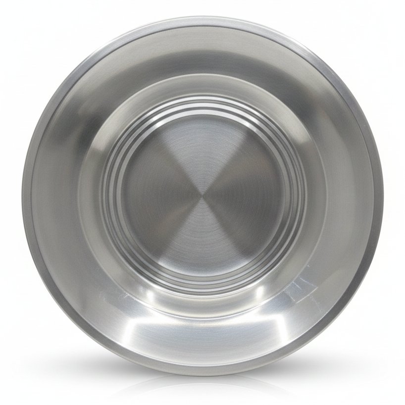 Dayani Super Product SILVER SOUP PLATE M