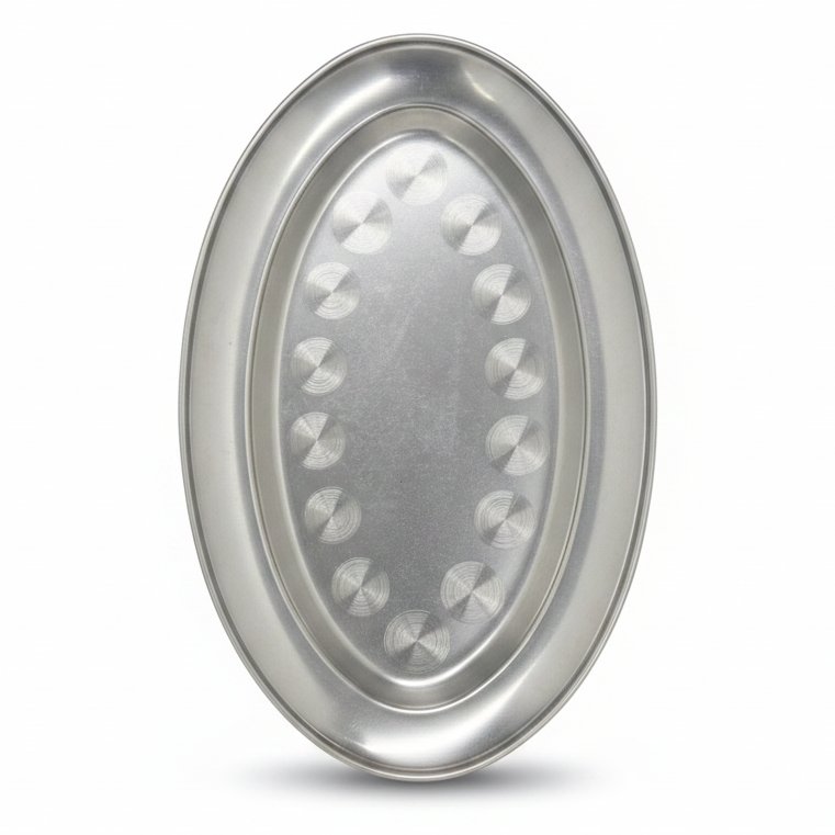 Dayani Super Product SILVER PLATE OV 30CM