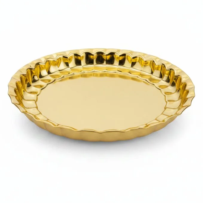 GOLD TRAY 26CM