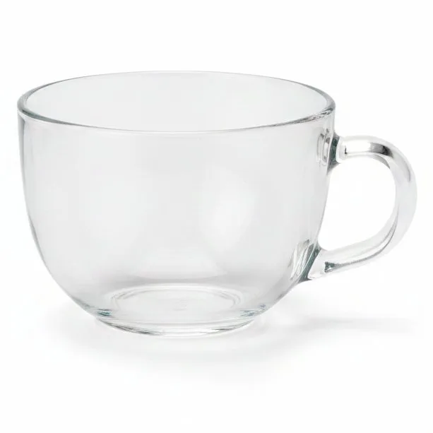 GLASS SOUP MUG P-60