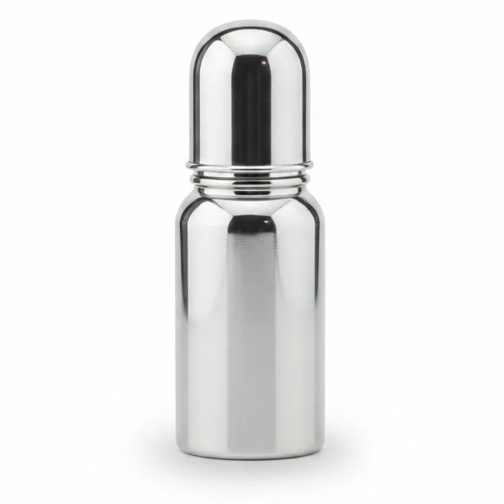 SILVER MILK BOTTLE M