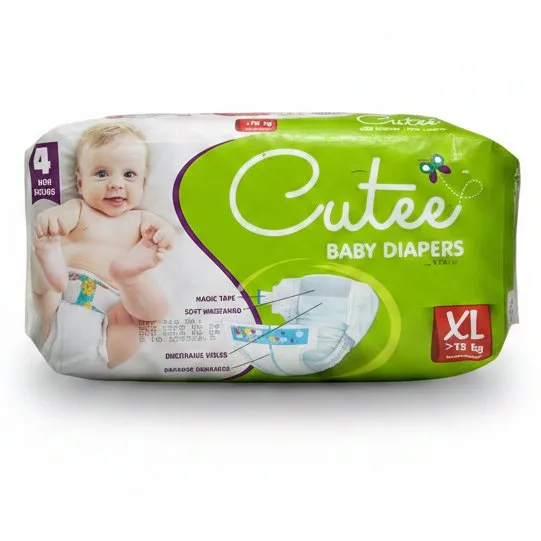 CUTEE DIAPERS XL