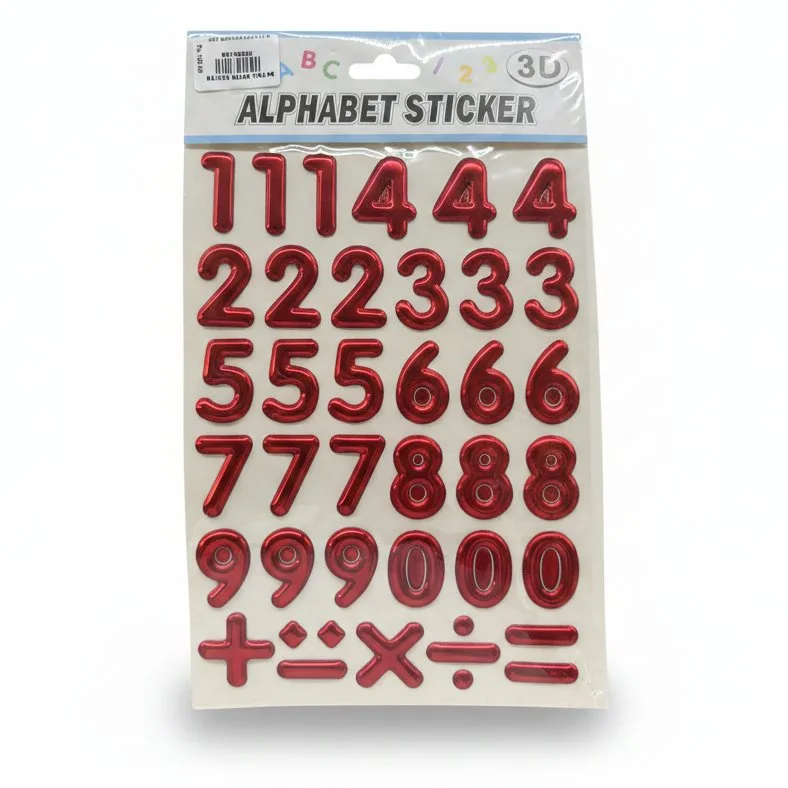 ALPHABET STICKER ABC
