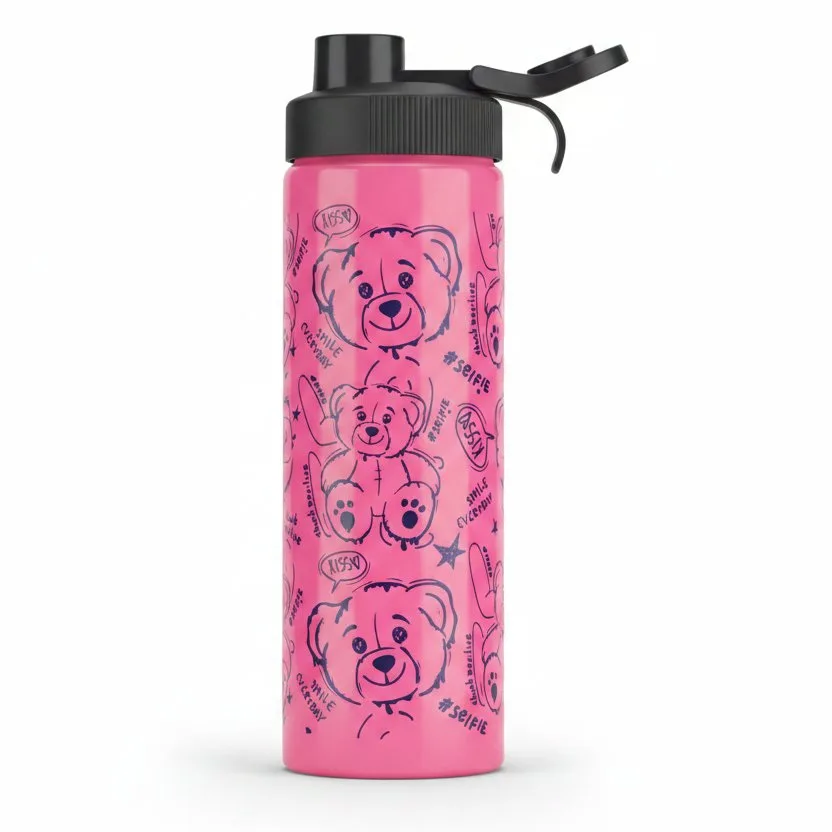 STEEL WATER BOTTLE 600-C