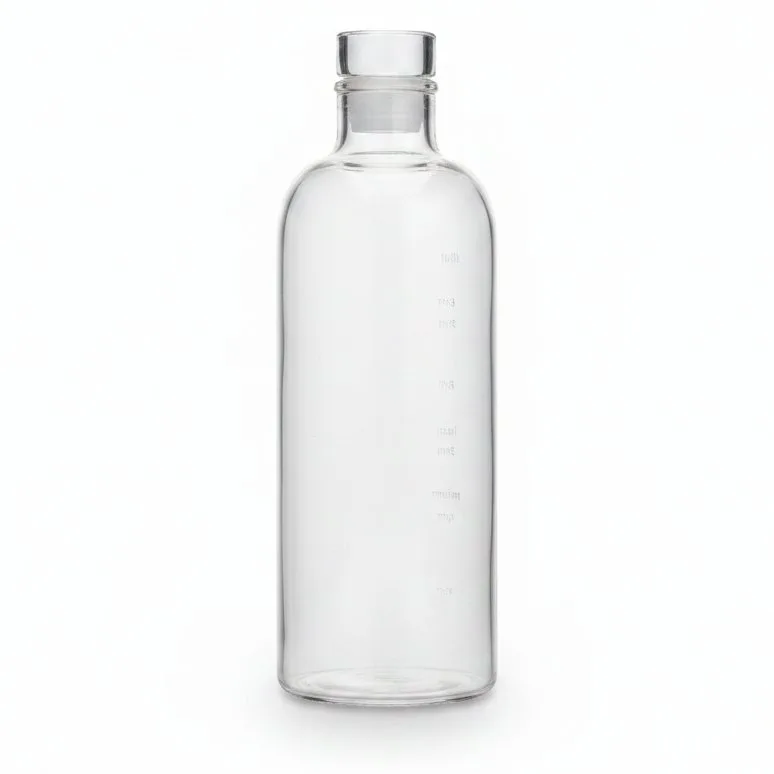 GLS W/BOTTLE MB750-2