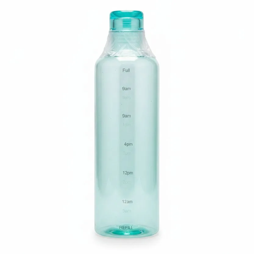 GLASS BOTTLE TIME MUG