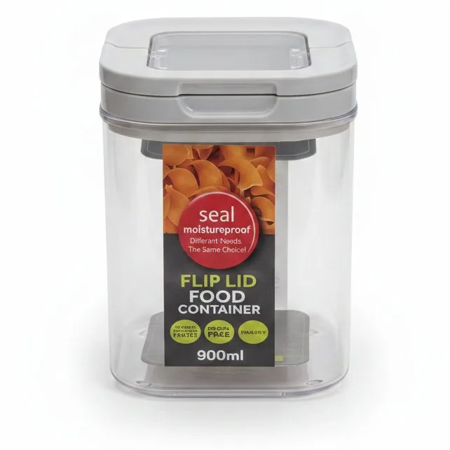 FLIP FOOD CONTAINER 900ML