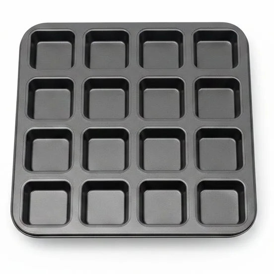 N/CUP CAKE TRAY SQ12PCS