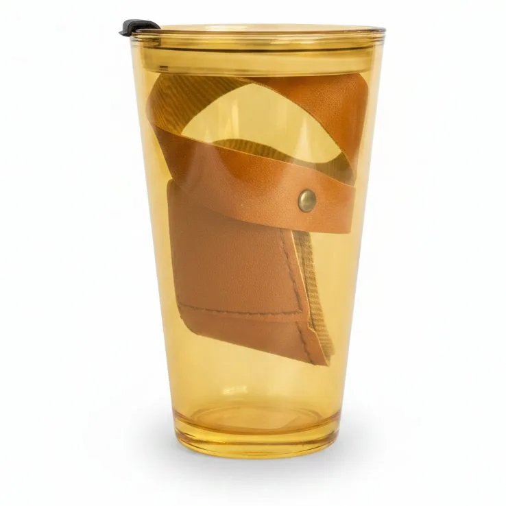 GLS LID MUG 450ML