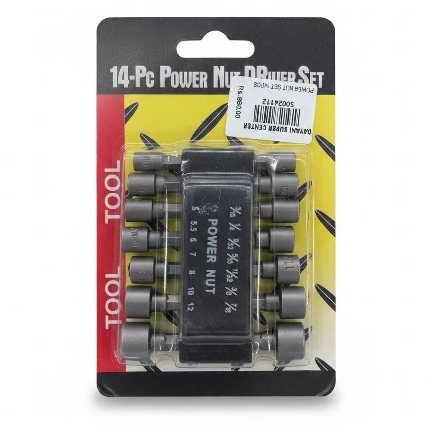 POWER NUT SET 14PCS