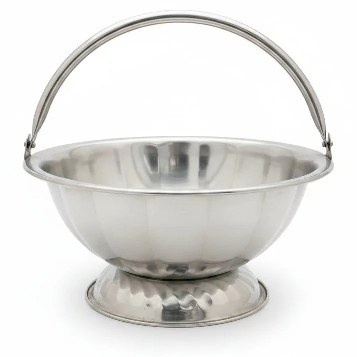 SILVER FLOWER BACKET 02