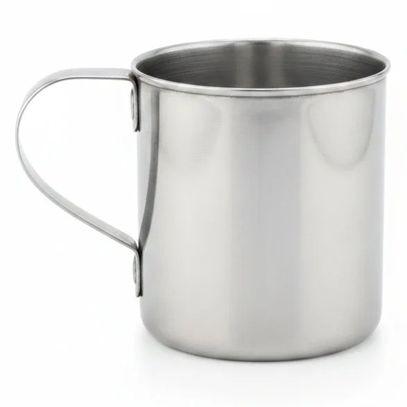 SILVER MUG 9CM