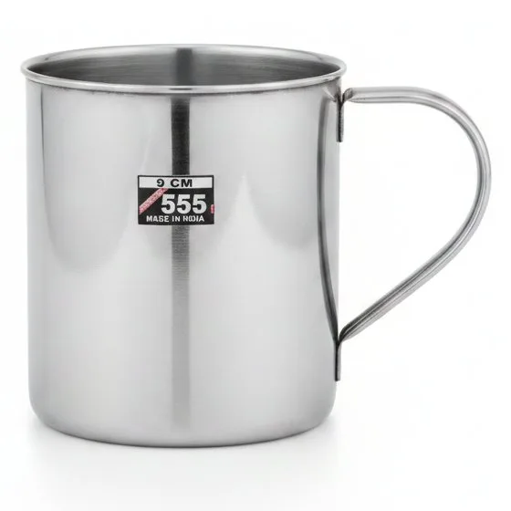 SILVER MUG 9CM