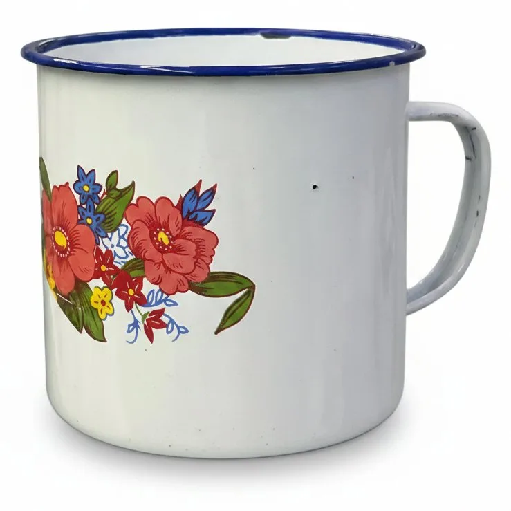 ENAMAL MUG 12CM