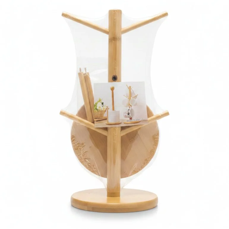 WOODEN CUP HOLDER