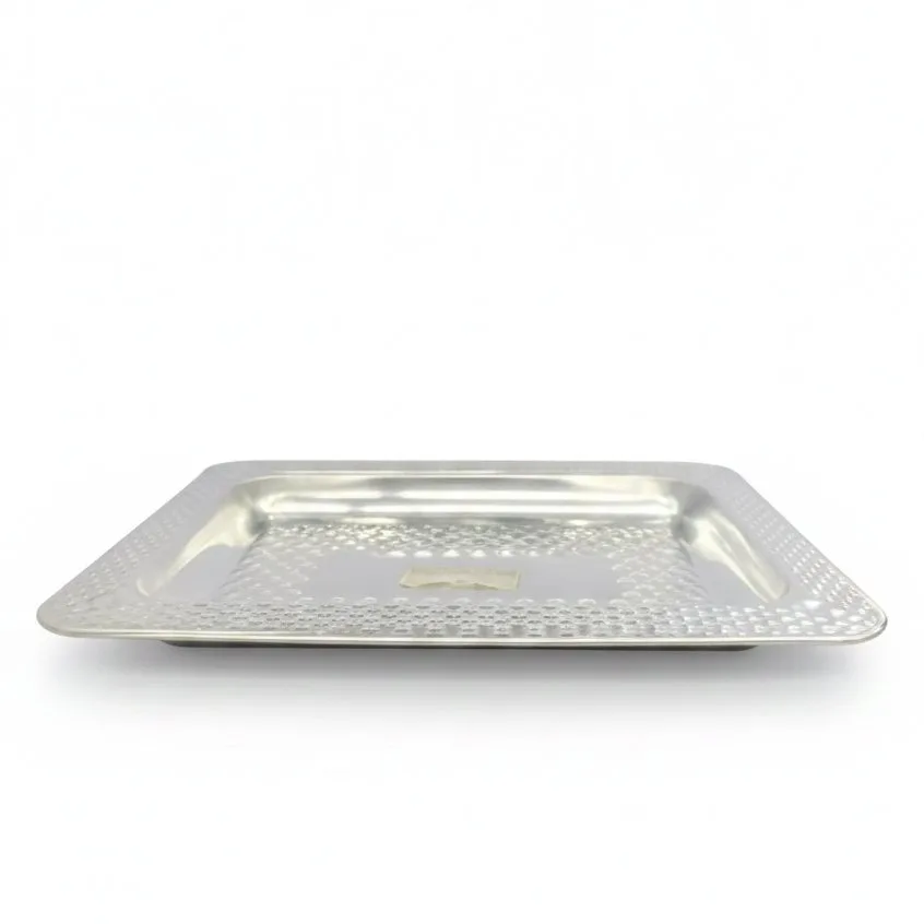 NZ SILVER TRAY SQ 40X31