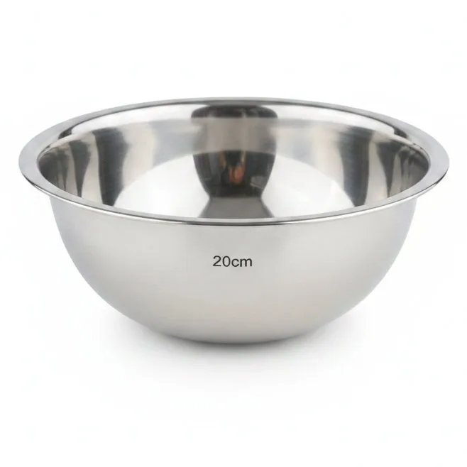 SILVER BOWL 20CM
