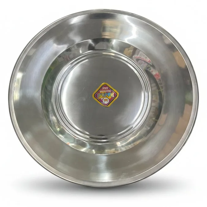 SILVER SOUP PLATE XL