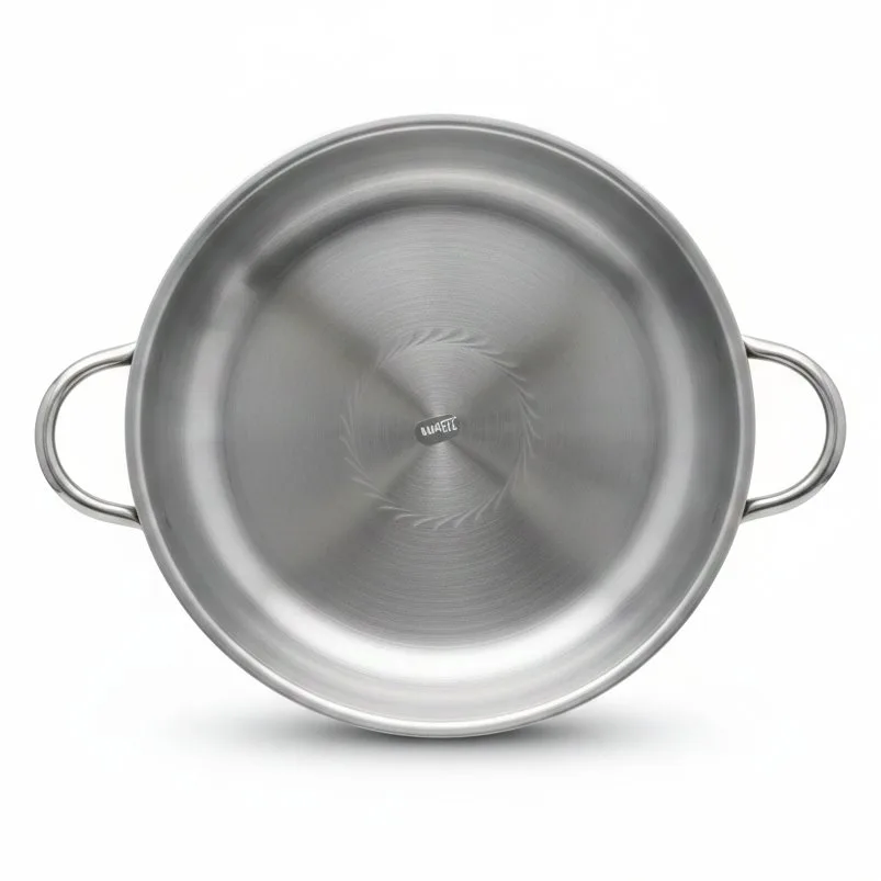 SILVER FRY PAN 22CM