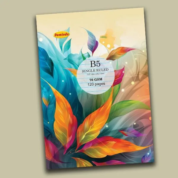 Dumindu B5 Book 120 Pages Rule