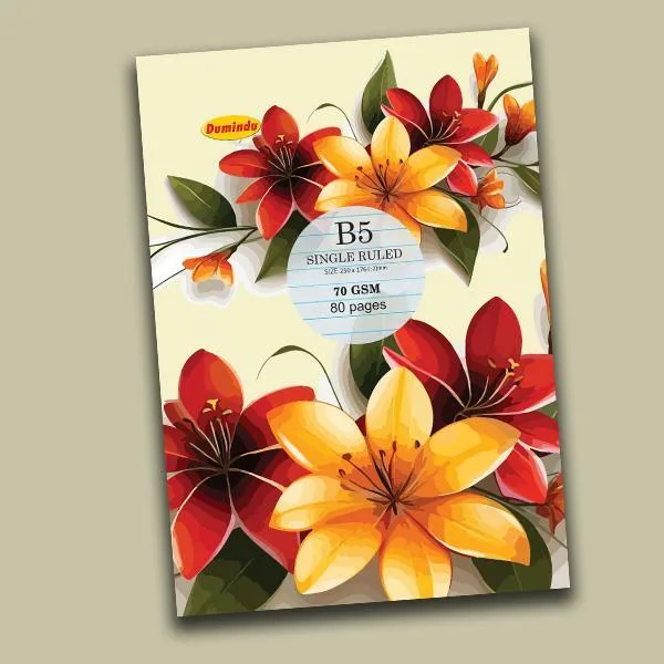 Dumindu B5 Book 80 Pages Rule