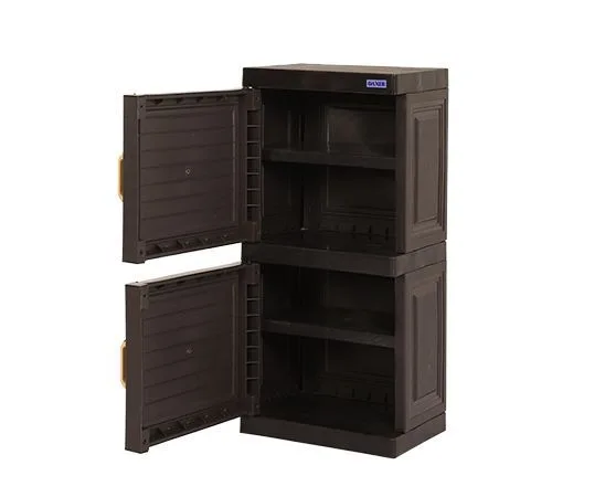 2 Door Cupboard Brown