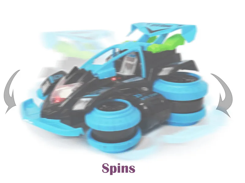 Rc Spinning Stunt Car 360