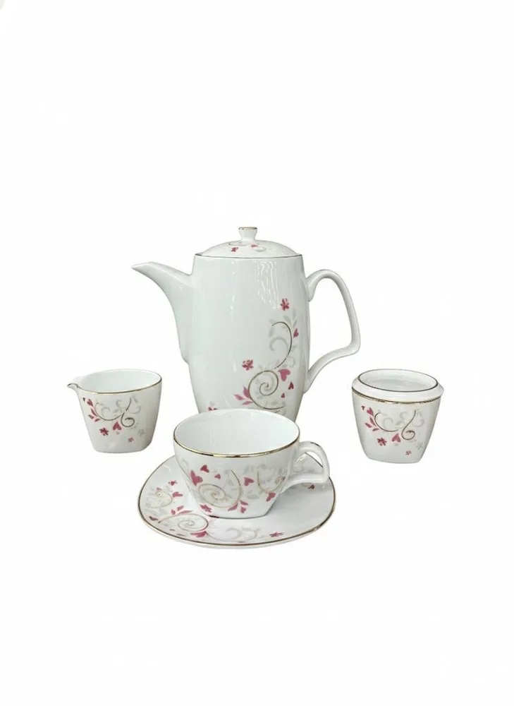 ME ROMANCE TEA SET 17P