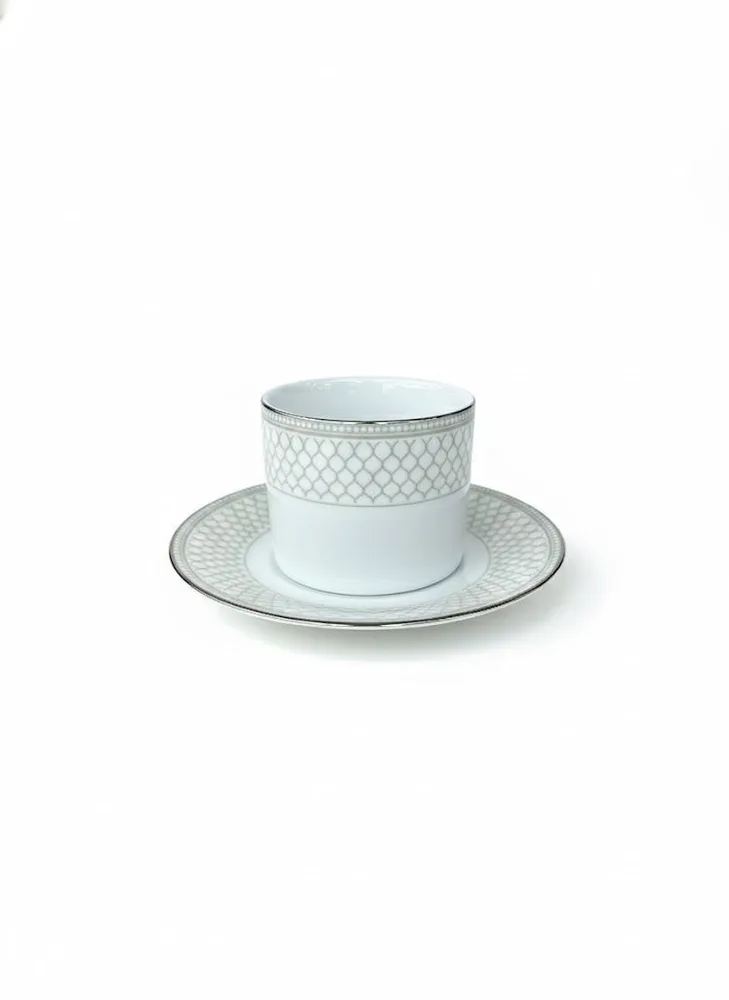 NOHIRO PLATINUM TEA SET 12P
