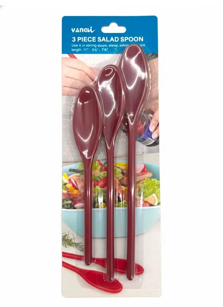 3PCS SALAD SPOON SET