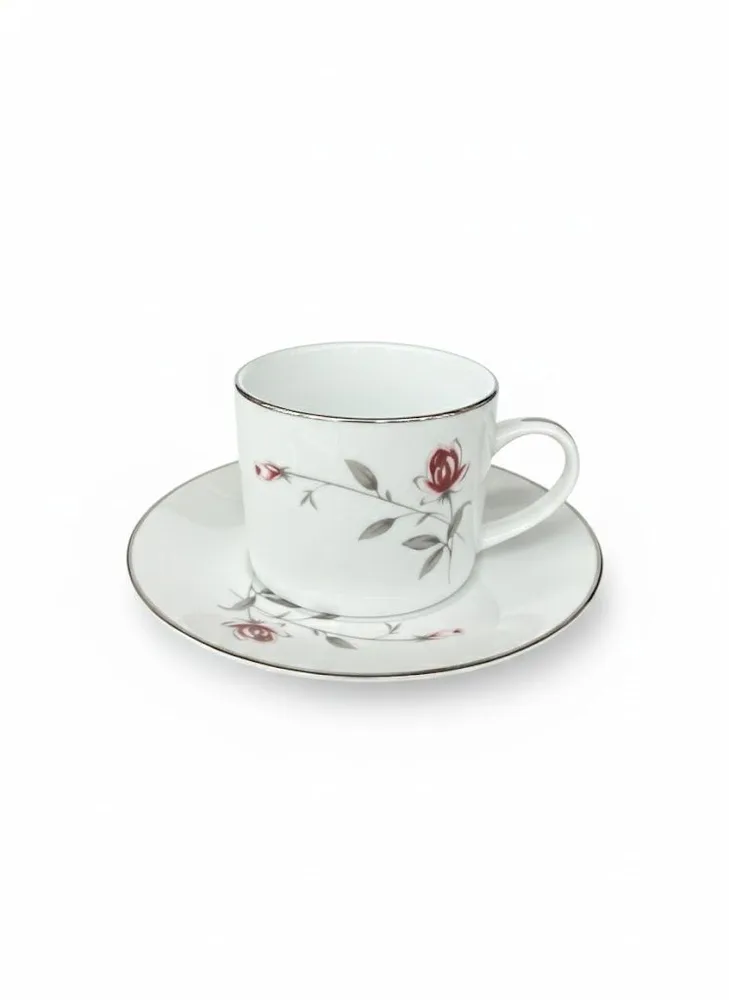 LASTING ROSE TEA SET 12P