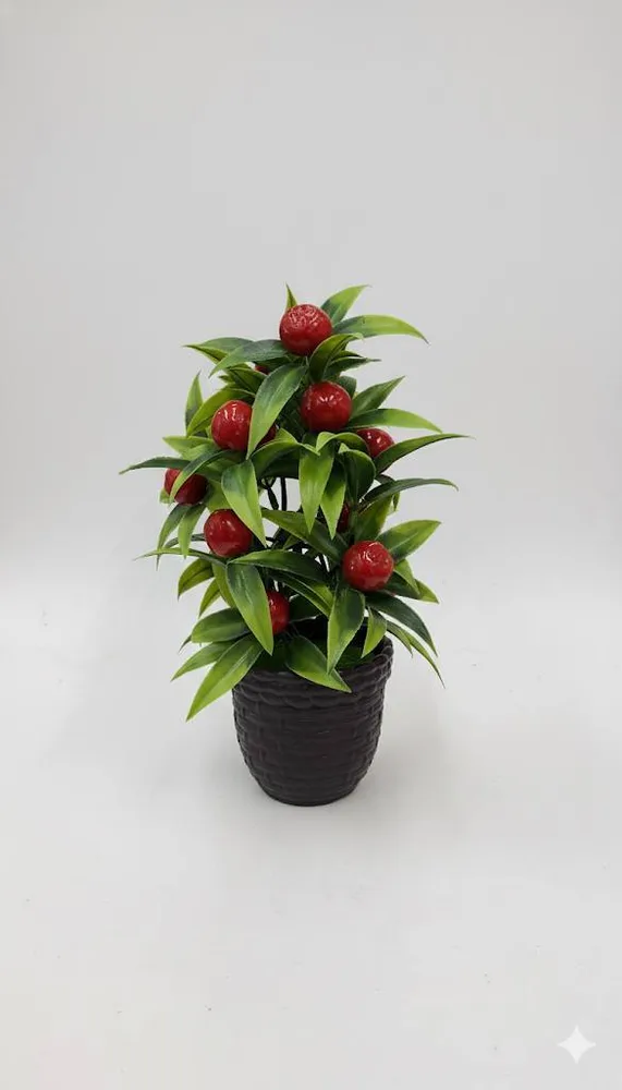 FLOWER VASS RED FRUIT