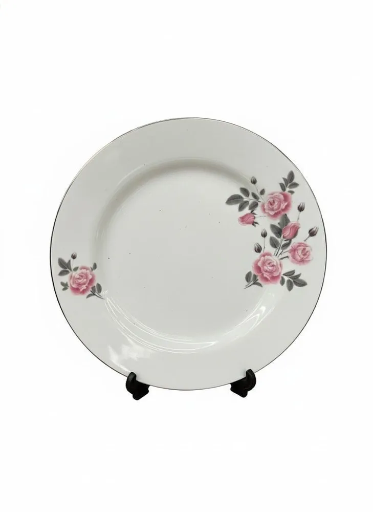 DINNER PLATE JUNE ROSE