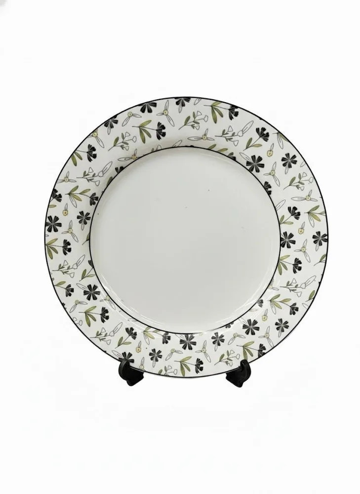 DINNER PLATE FLORAL FANTASY