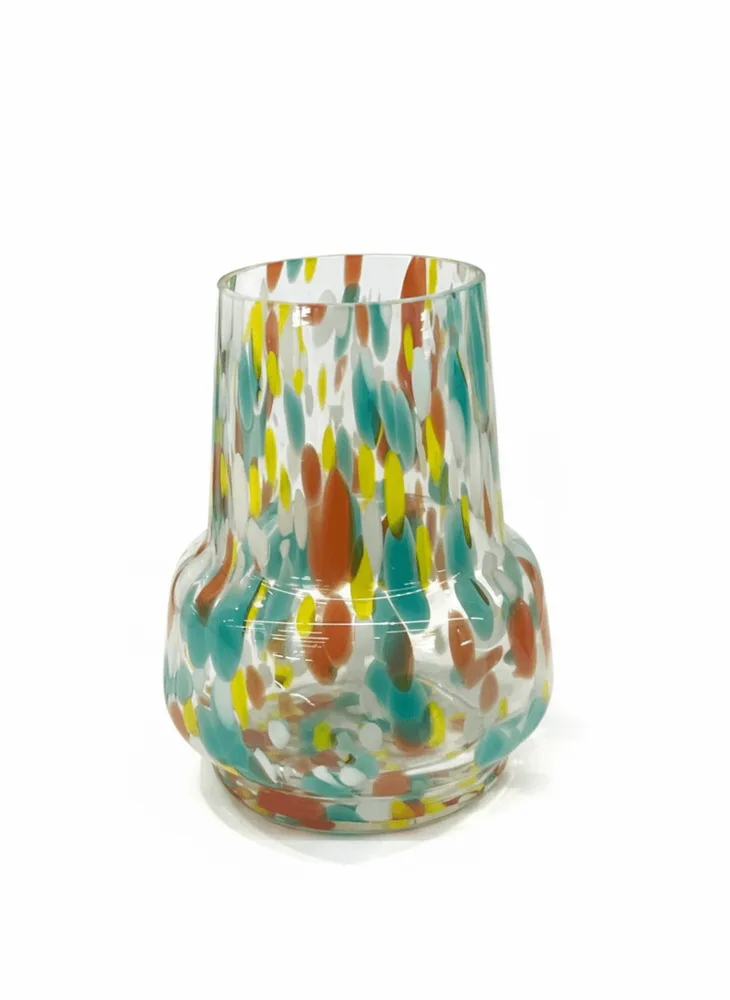 GLASS VASE W1519