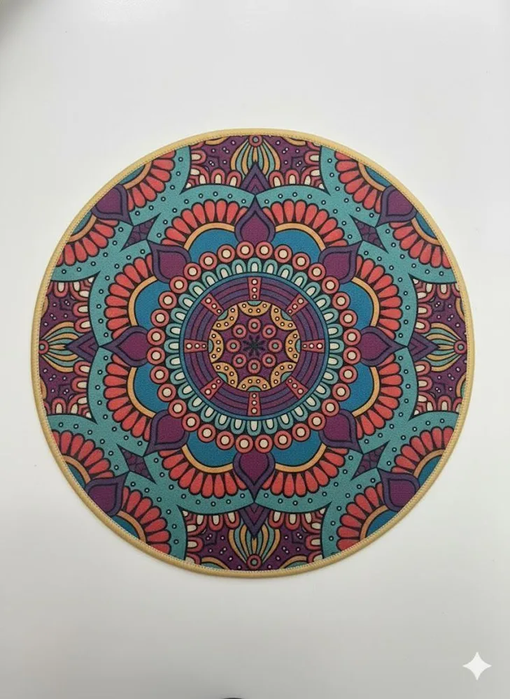 LEATHER MAT RD L