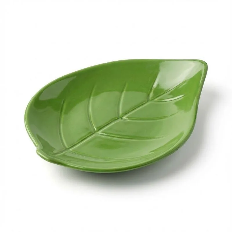 CREAM GREEN PLATE 200